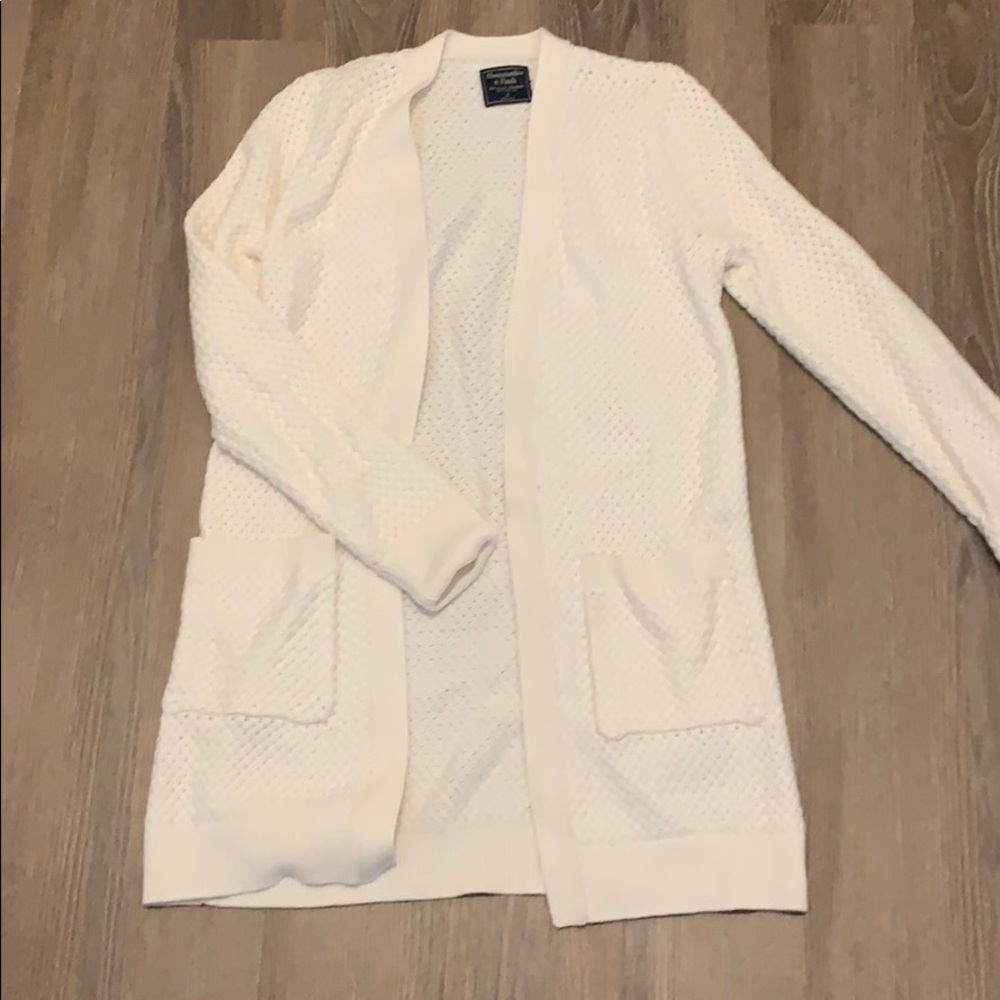 Abercrombie and Fitch Basketweave Cardigan